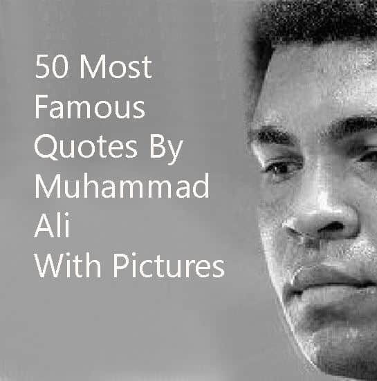 Muhammad ali quotes with pics