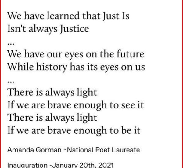 Amanda gorman quotes speech sayings 10
