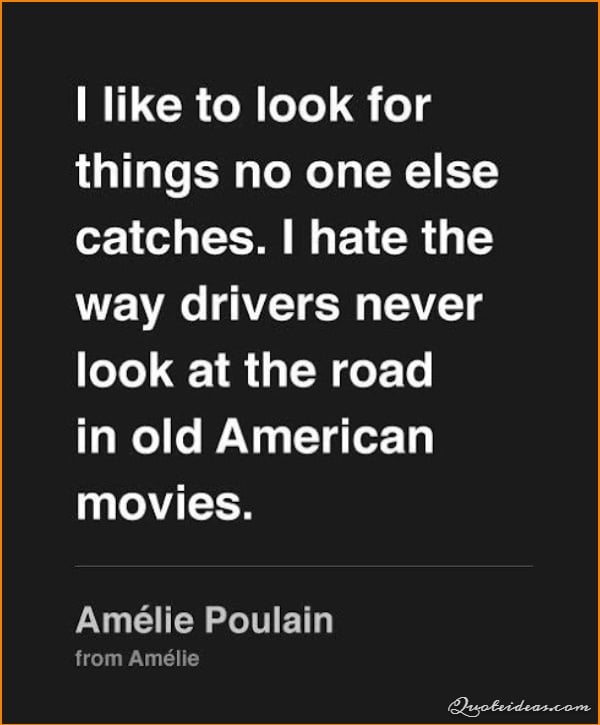 amelie quotes