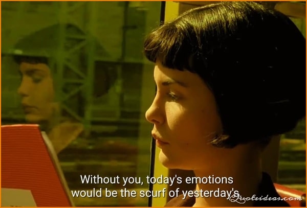 amelie poulain movie quotes 