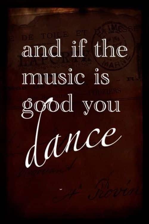 music and dance quotes