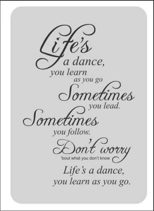 quotes about dance