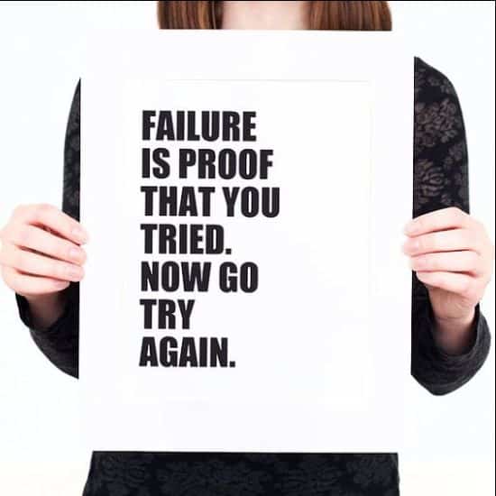 quotes about being a failure