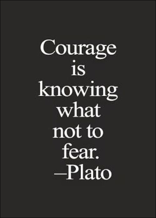 facing fear quotes
