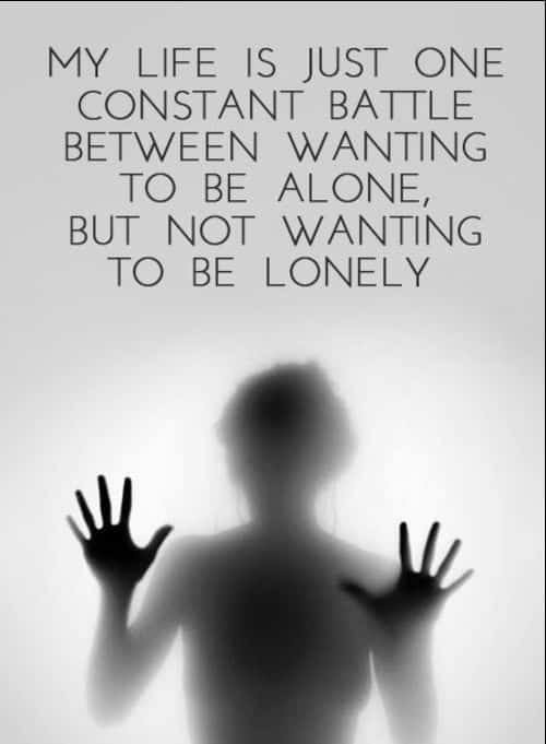 Sad lonely quotes