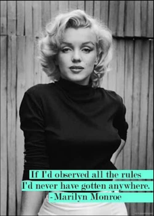 marilyn monroe pictures quotes