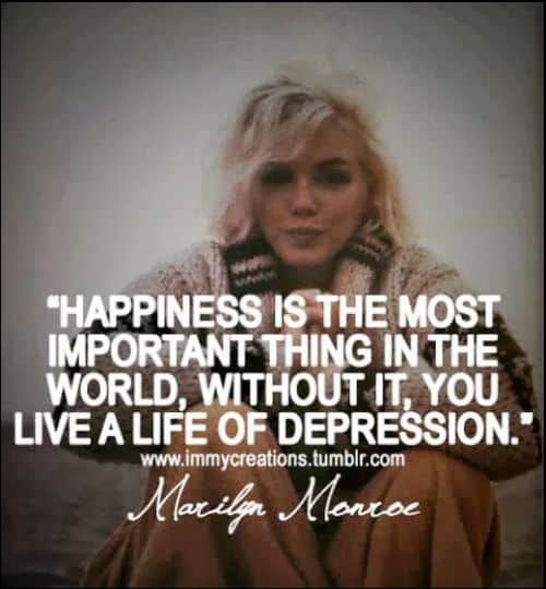 marilyn monroe inspirational quotes