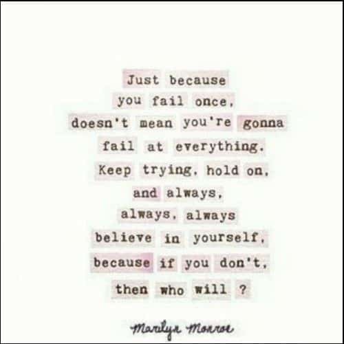 marilyn monroe quotes everything happens for a reason