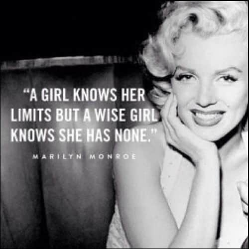 real marilyn monroe quotes