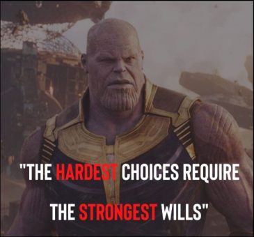 23 Best Thanos Quotes About Conquering The World From Movies