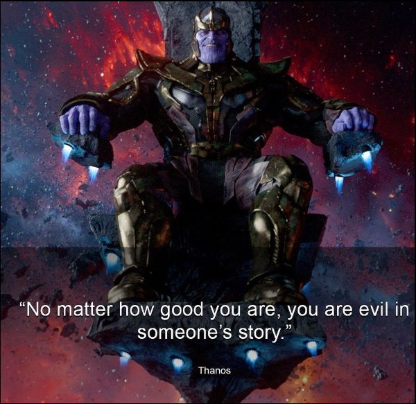 famous thanos quotes