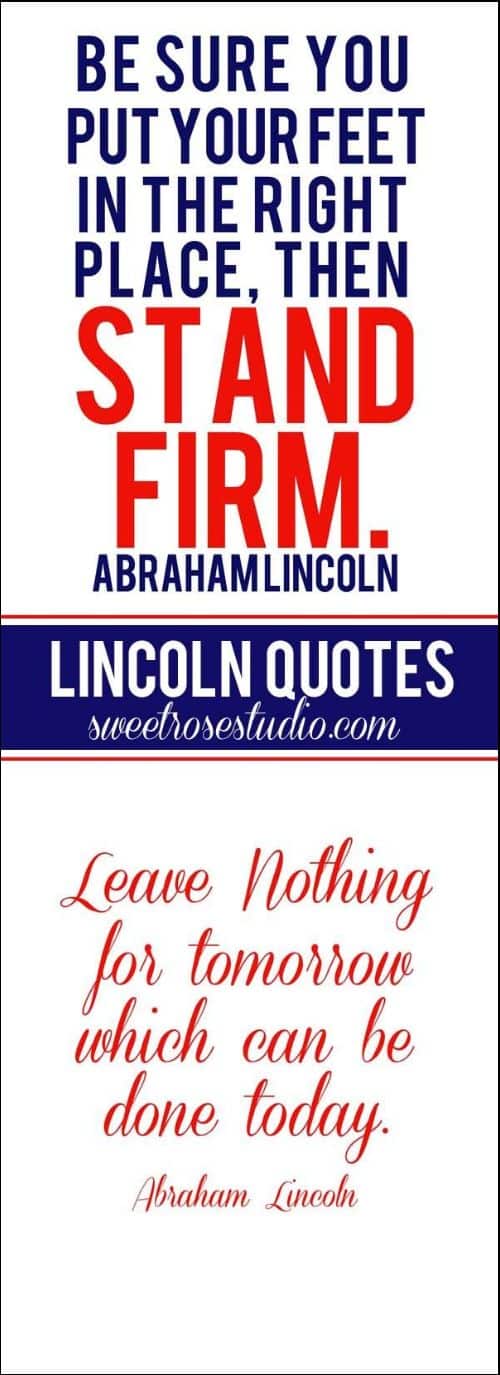 quotes abraham lincon