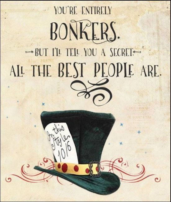 alice in wonderland quotes the secret