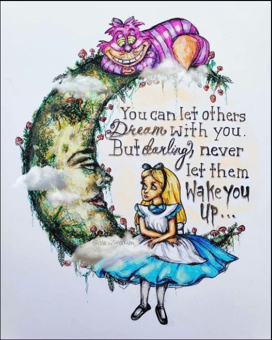 alice in wonderland quotes about dreams