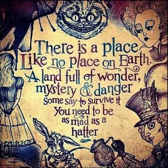 alice in wonderland quotes mad hatter
