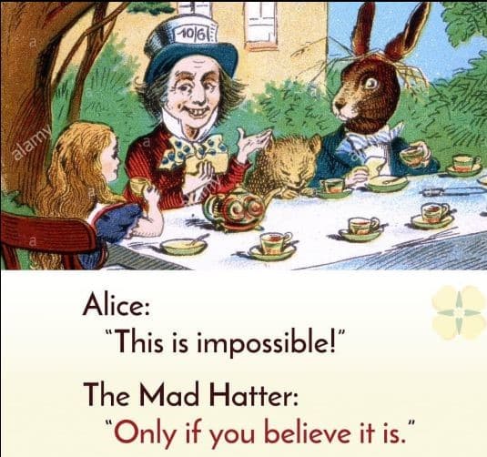 alice in wonderland quotes mad hatter