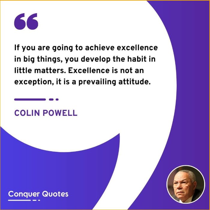 colin powell success quotes