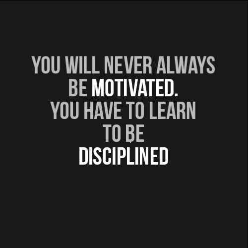 discipline short quotes