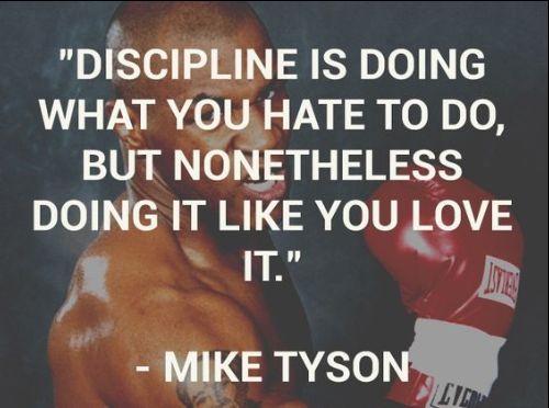 discipline quotes fitness