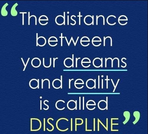 discipline and dedication quotes