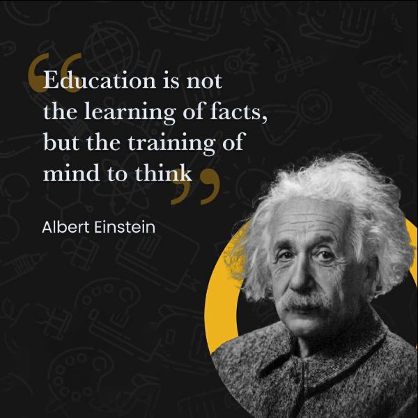 education quotes einstein