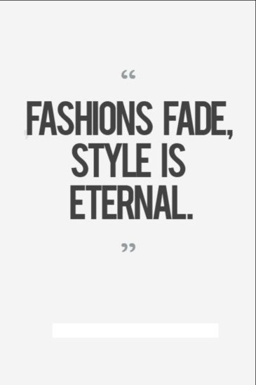 FASHION QUOTES -60+ Great Quotes From Fashion Icons For Inspiration