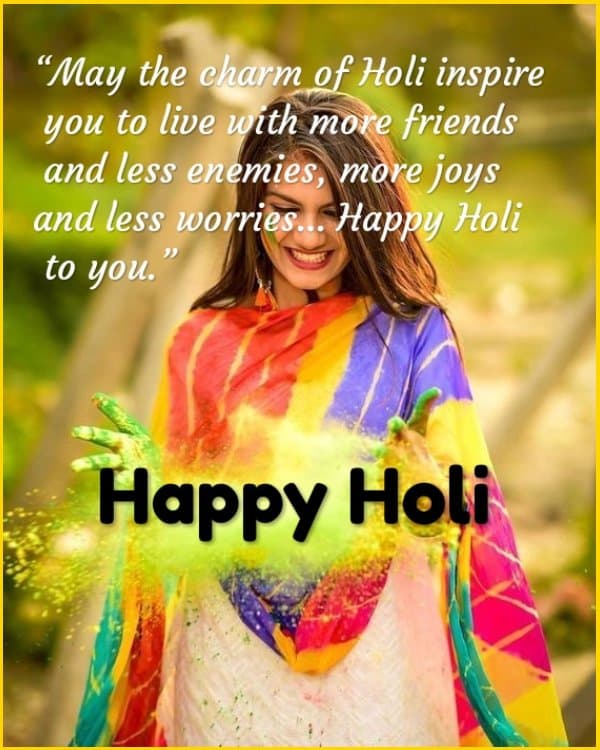 happy holi quotes wishes messages pics images