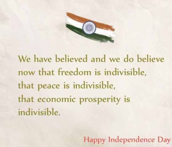 india independence day wishes
