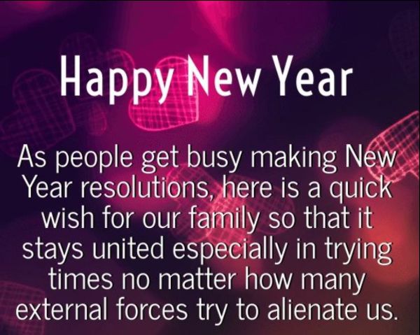 happy new year wishes