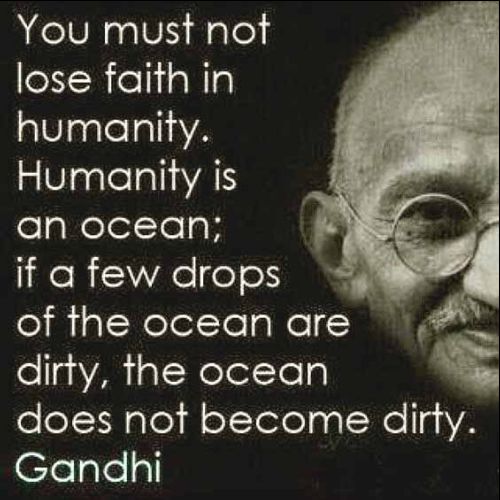humanity quotes by mahatma gandhi