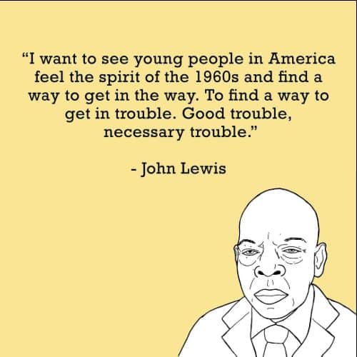 john lewis quotes civil rights movement