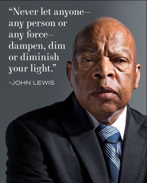 john lewis quotes on racism