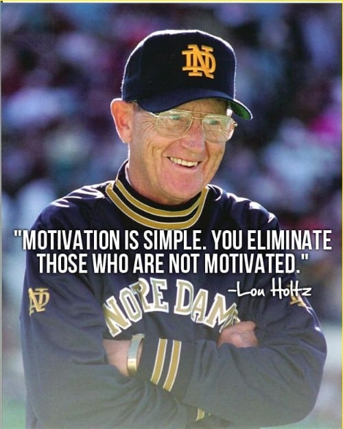 lou holtz quotes about life