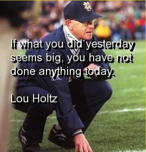 lou holtz quotes ability