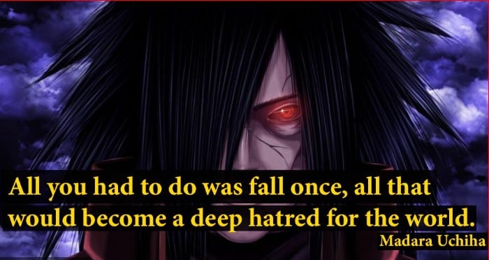 Best madara uchiha quotes sayings thoughts 17