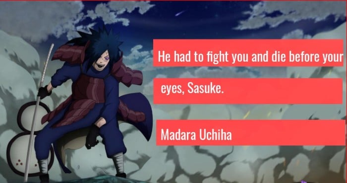 Best madara uchiha quotes sayings thoughts 30