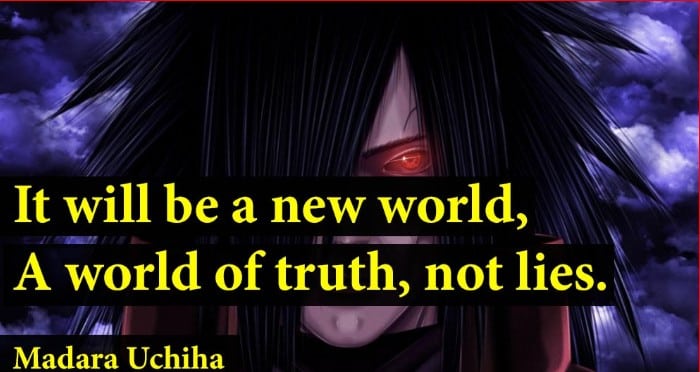 new world quotes by madara uchiha