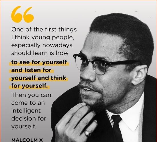 malcolm x quotes police brutality