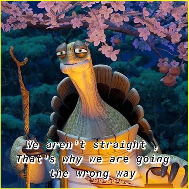 master oogway quotes dirty