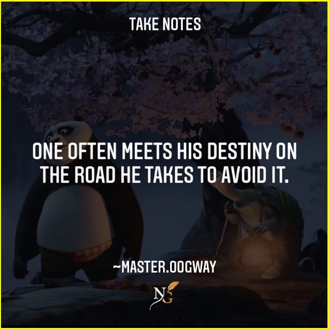 master oogway quotes on destiny