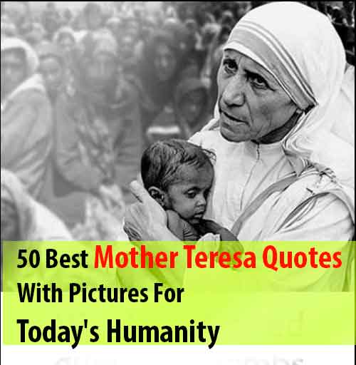 best mother Teresa quotes