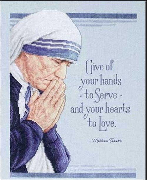 mother teresa quotes on service