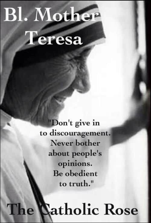 saint mother teresa quotes
