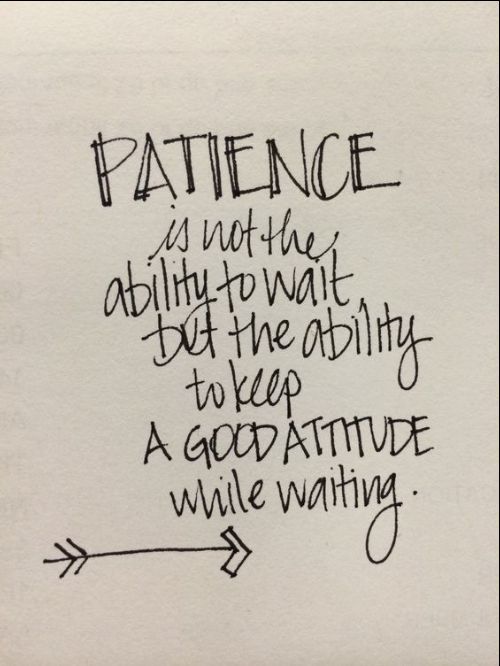patience quote and sayings