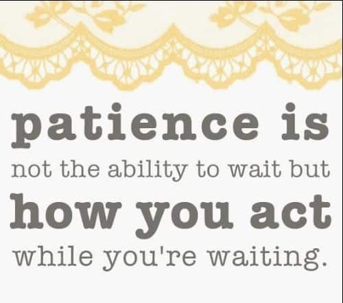 Short Quotes on Patience