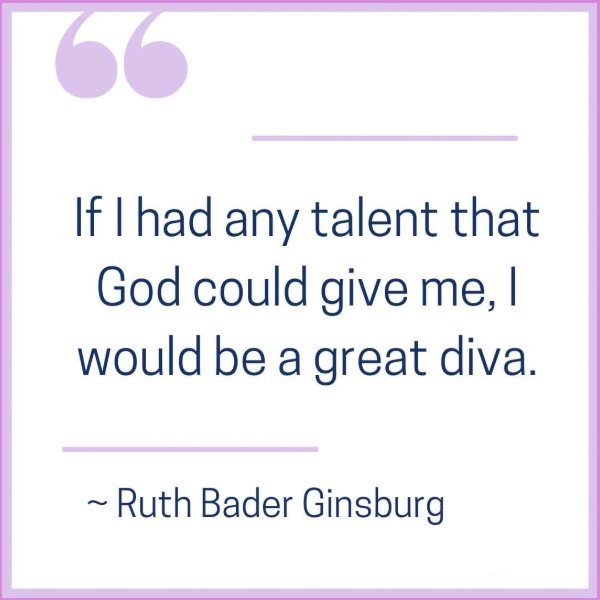 ruth bader ginsburg quote talent