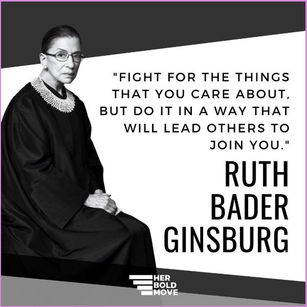 ruth bader ginsburg quotes fight for the things you care about