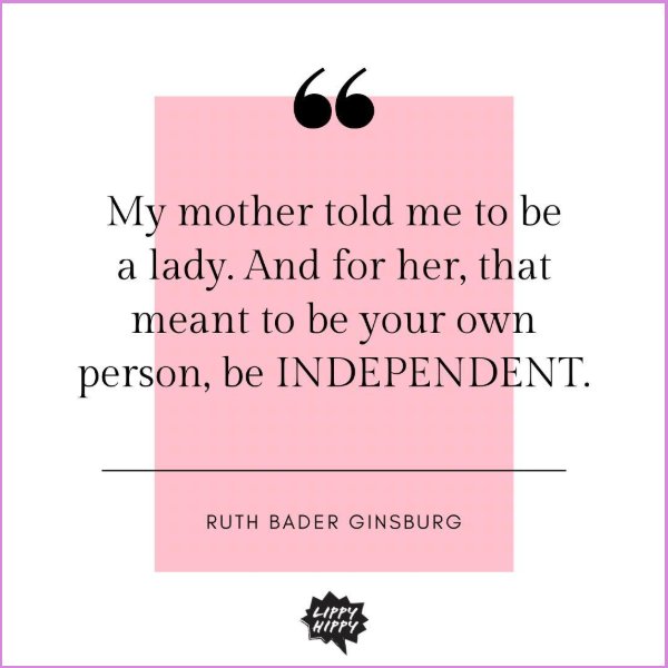 ruth bader ginsburg quotes mother