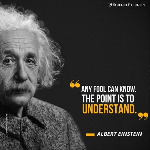 einstein science quotes