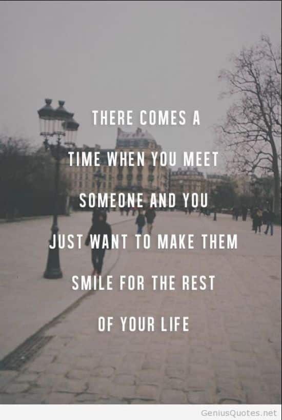 smile quotes for him